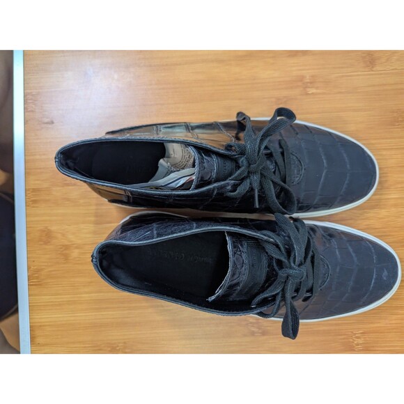 Android Homme Men's High Top Sneaker Leather Black US 10 Designer European (S08) - Picture 5 of 10